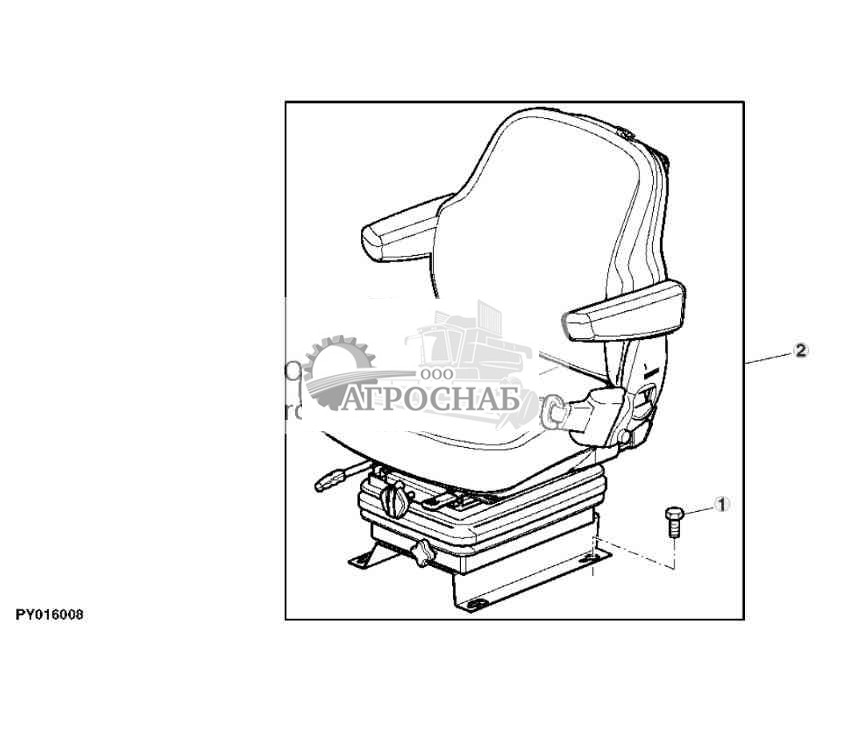 СИДЕНЬЕ SUPER COMFORT MSG83 